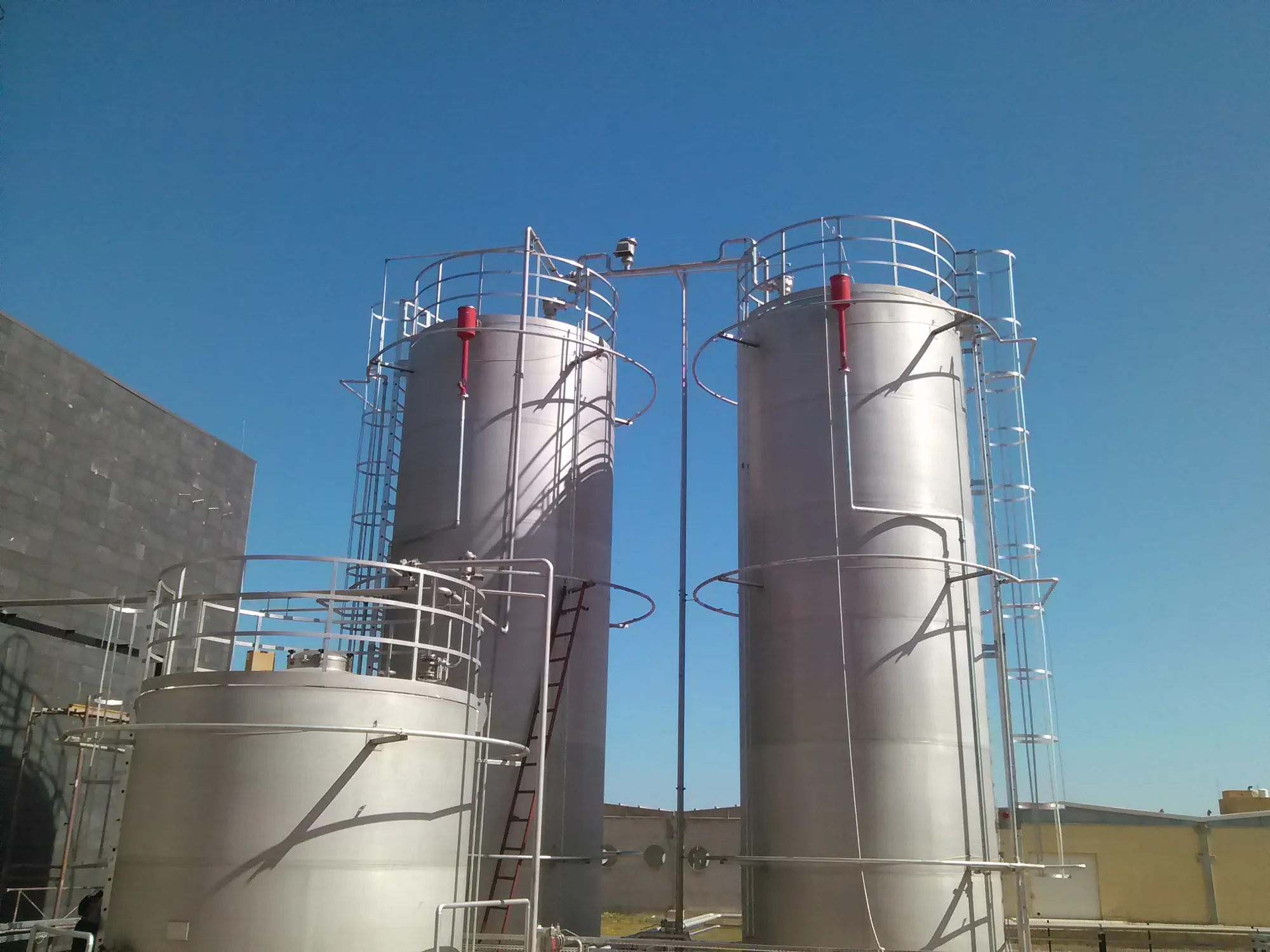 Industrial production plant